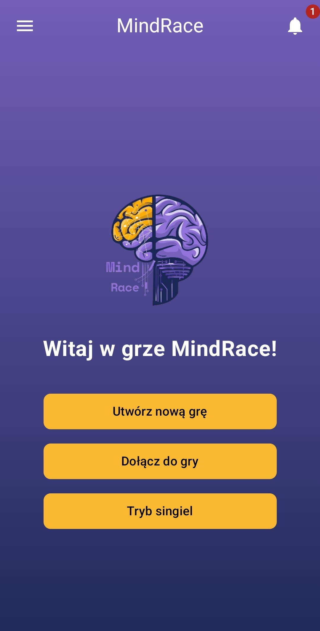 Zrzut ekranu aplikacji Ignition