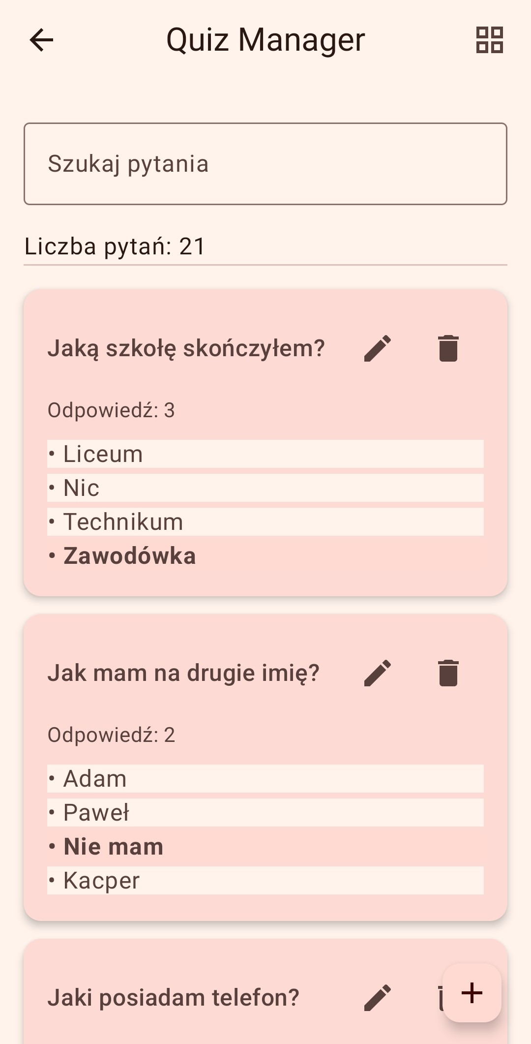 Zrzut ekranu aplikacji Danwoj900